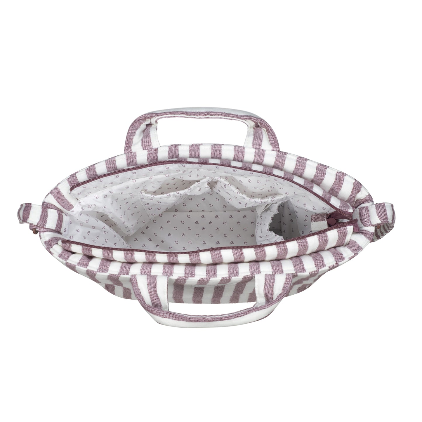 BOLSA CANASTILLA CHERRY RAYAS  WALKING MUM