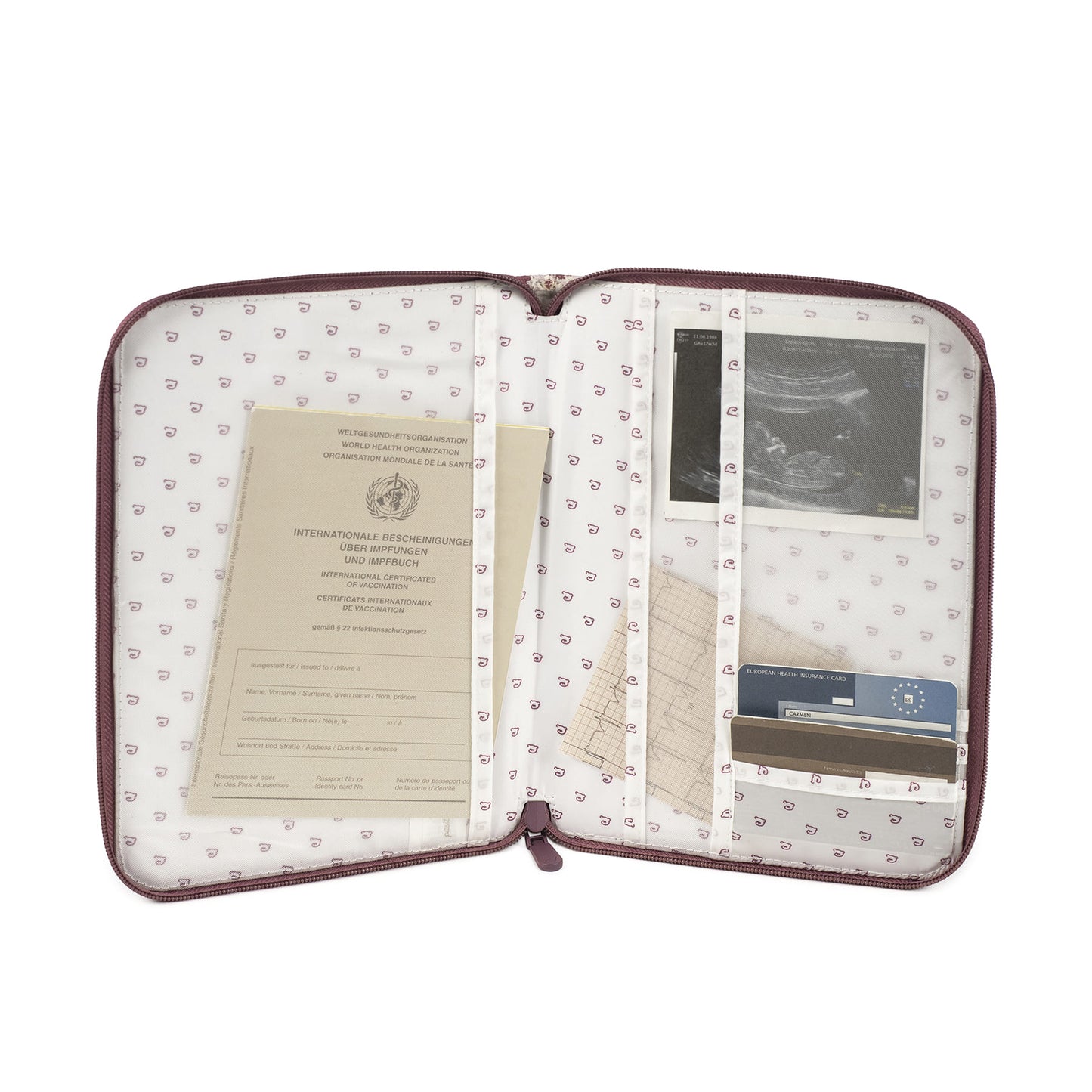 PORTADOCUMENTOS CHERRY FLORES DE PASITO A PASITO