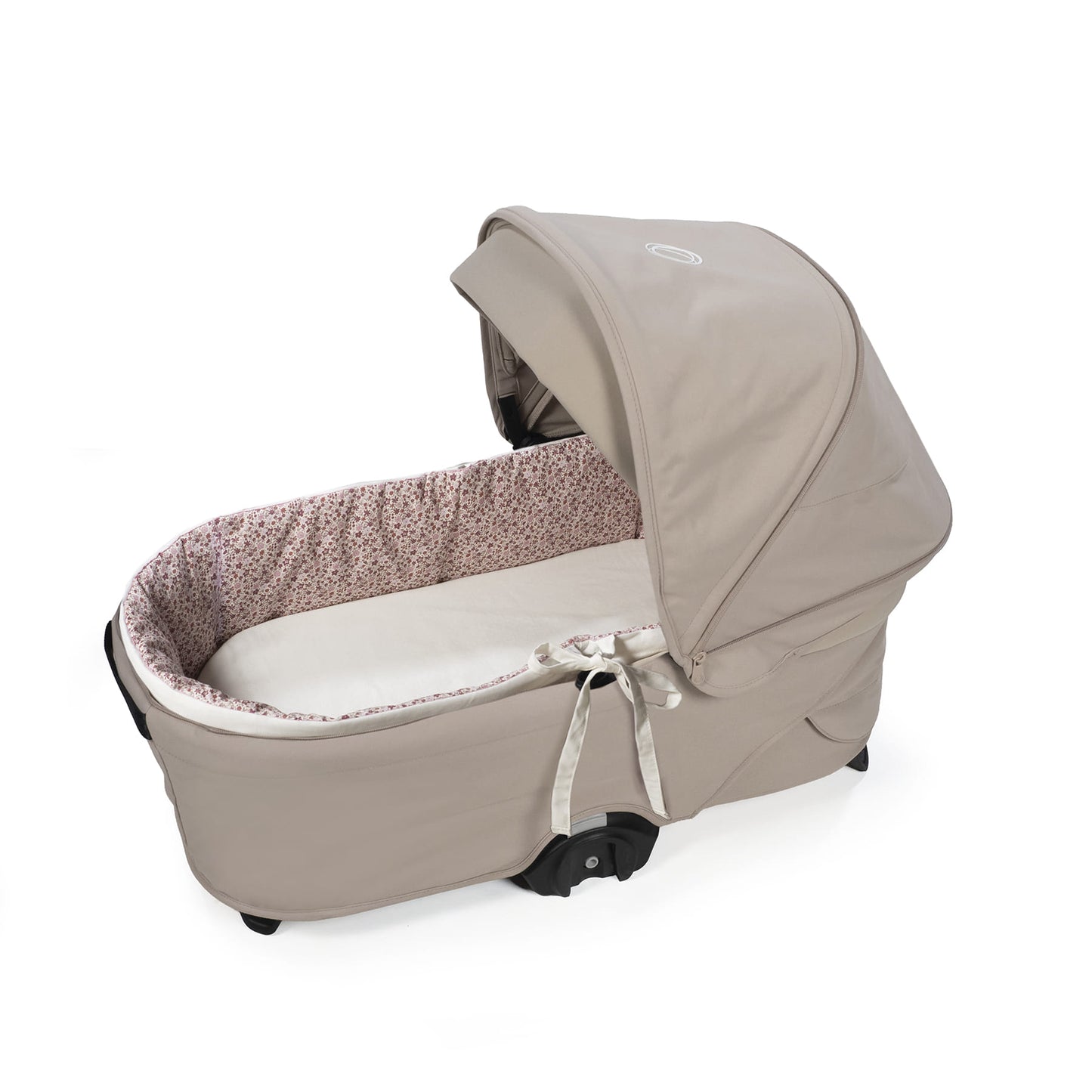 CUBRE CUCO VARILLAS + SÁBANA AJUSTABLE CUCO CHERRY FLORES PASITO A PASITO