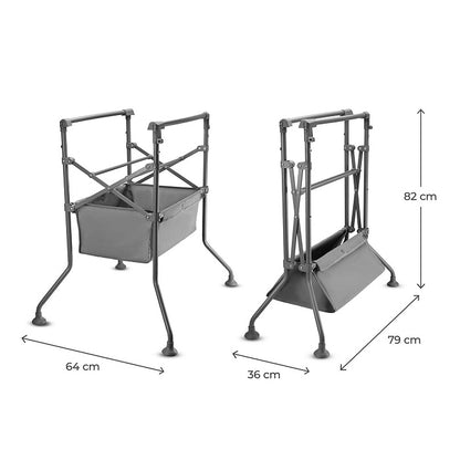 Bañera con cambiador sobre estructura BUBBLY