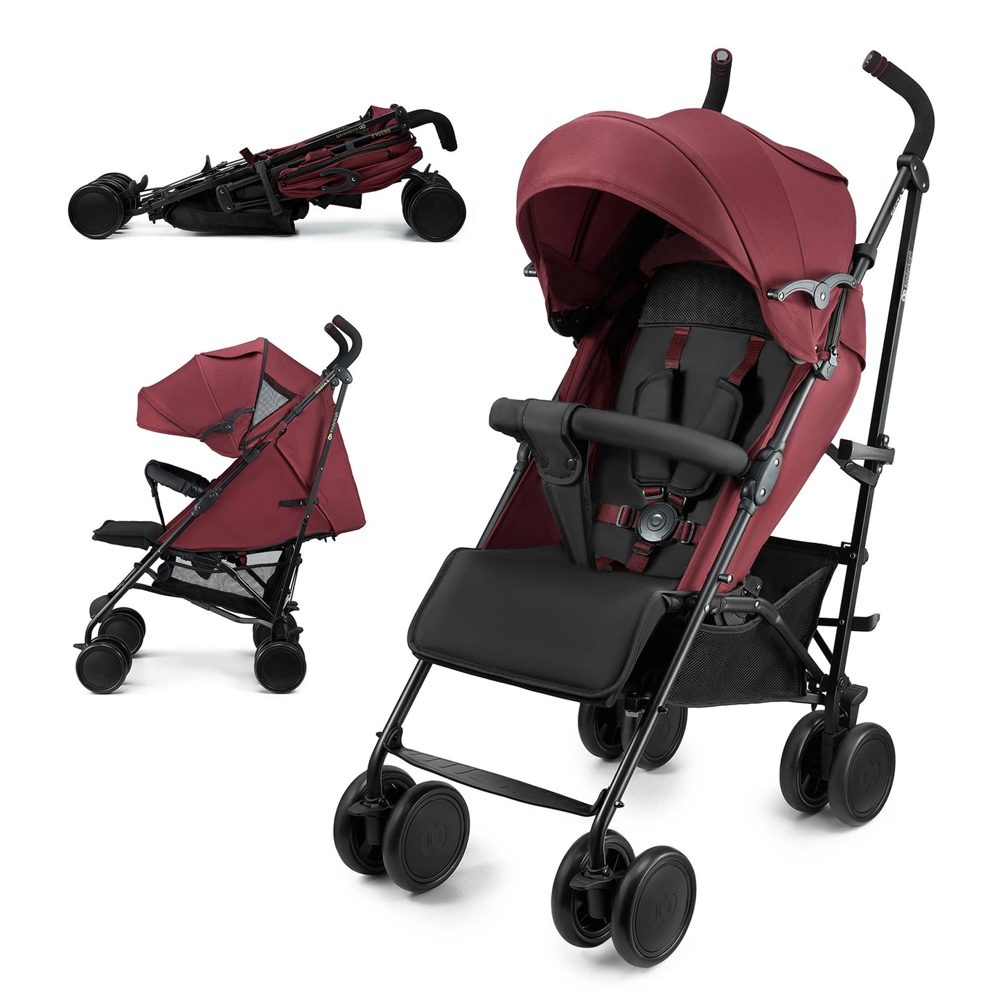 Silla de Paseo SIESTA 2 Plegado Tipo Paraguas de KinderKraft