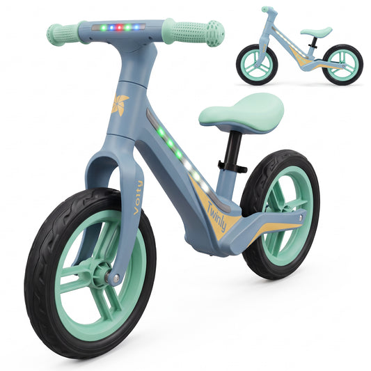 Bicicleta sin Pedales con Luces, 3-7 Años, Ligera, hasta 35kg VOLTY de Twinly