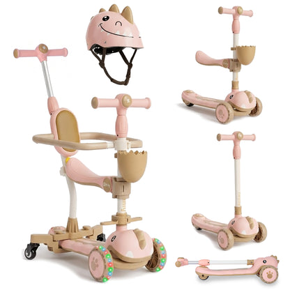 Scooter evolutiva DINLY 3 em 1 com capacete da Twinly 