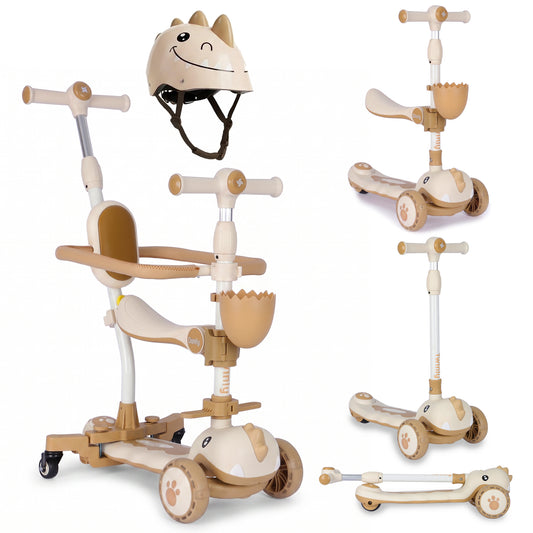 Patinete evolutivo 3 en 1 DINLY con Casco de Twinly