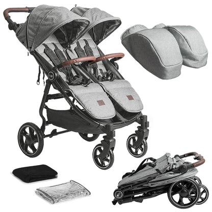 Niu- Silla de paseo Gemelar VentTwin+