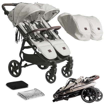 Niu- Silla de paseo Gemelar VentTwin+