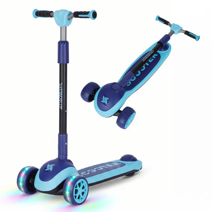 Patinete Infantil Scooter para Niños Desde 5 Años con Luces de Twinly