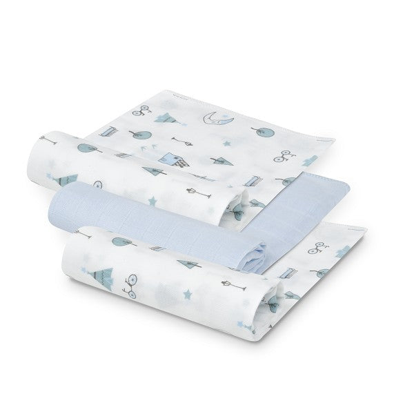 Pack Gasas 3 Und Bambú Casas de Interbaby