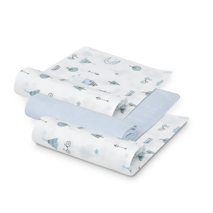 Pack Gasas 3 Und Bambú Casas de Interbaby