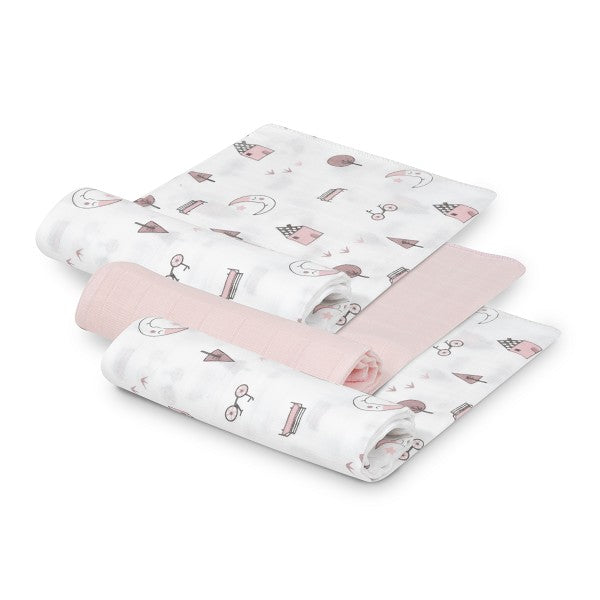 Pack Gasas 3 Und Bambú Casas de Interbaby