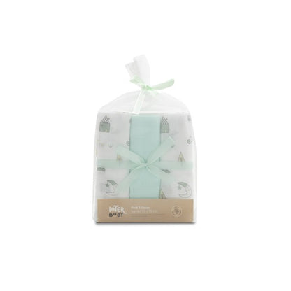 Pack Gasas 3 Und Bambú Casas de Interbaby