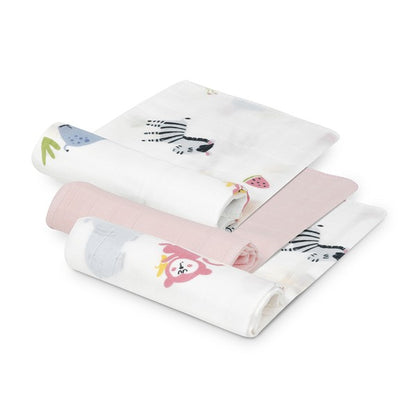 Pack gasas 3 und Bambú Caracoles de Interbaby