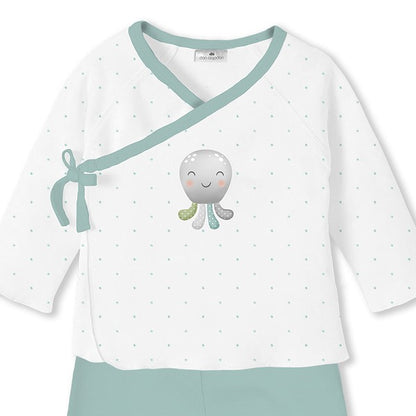 Set Regalo 4Pcs Sonajero Pulpo de Don Algodón