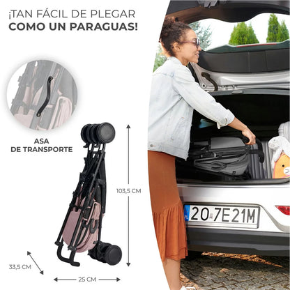 Silla de paseo tipo paraguas Siesta de Kinderkraft