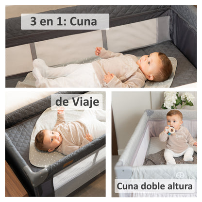 Cuna de Viaje Colecho 3 en 1 TREND (Chollomania)