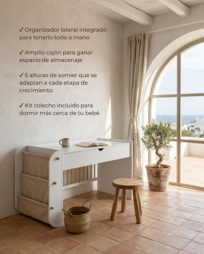 Cuna evolutiva 120×60- Salonica de MICUNA