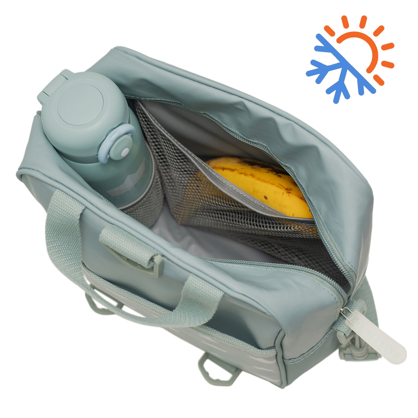 Olmitos - Mochila Infantil Isotérmica MERIENBAG – Bolsa Térmica Aislante para Comida y termo de Bebé