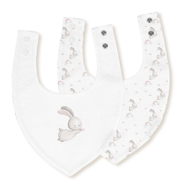 Pack 2 Baberos Conejito Estrella de Interbaby