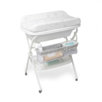 Bañera con Cambiador+Patas Modelo Estrellas Interbaby