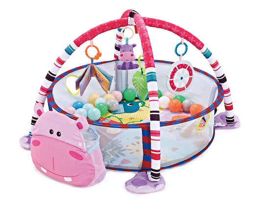 Alfombra de juegos 30 Pelotas Hippo de Kikkaboo
