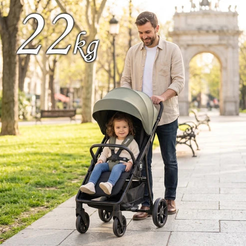 Silla de Paseo BIGLY - Ligera, Ajustable, hasta 22 kg de Twinly