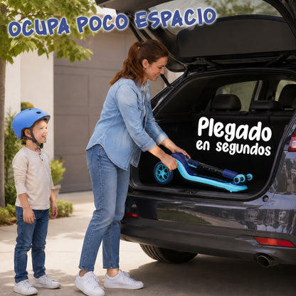Patinete Infantil Scooter para Niños Desde 5 Años con Luces de Twinly