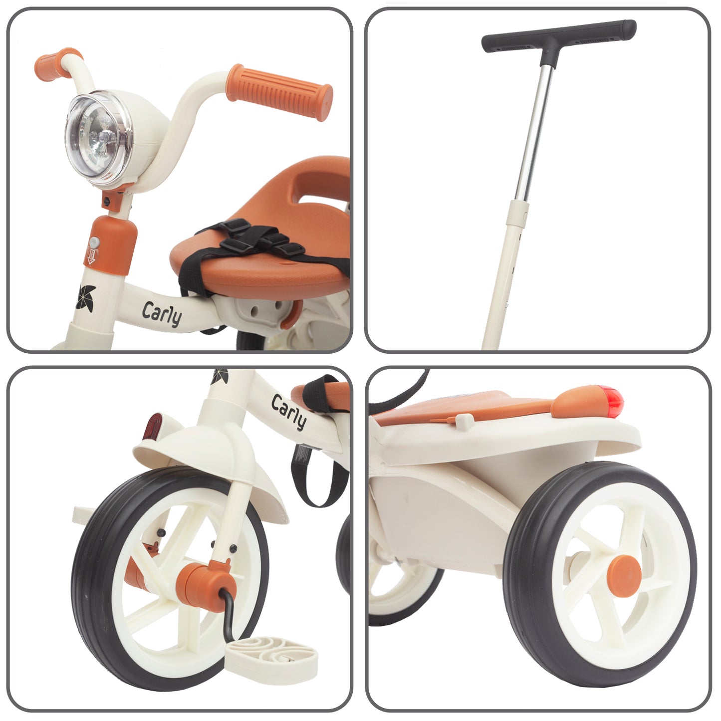 Triciclo Evolutivo bebé Carly de Twinly