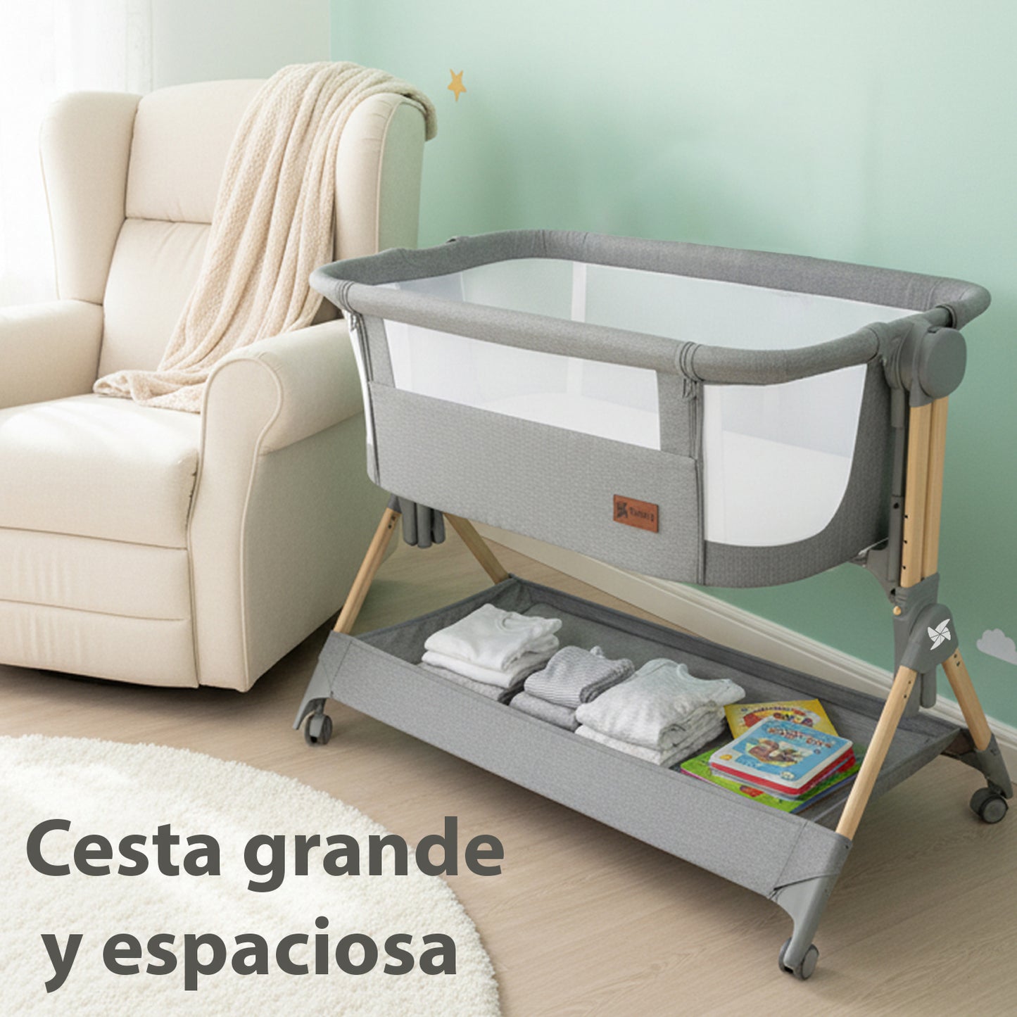 Minicuna Colecho Plegable Comfortly de Twinly
