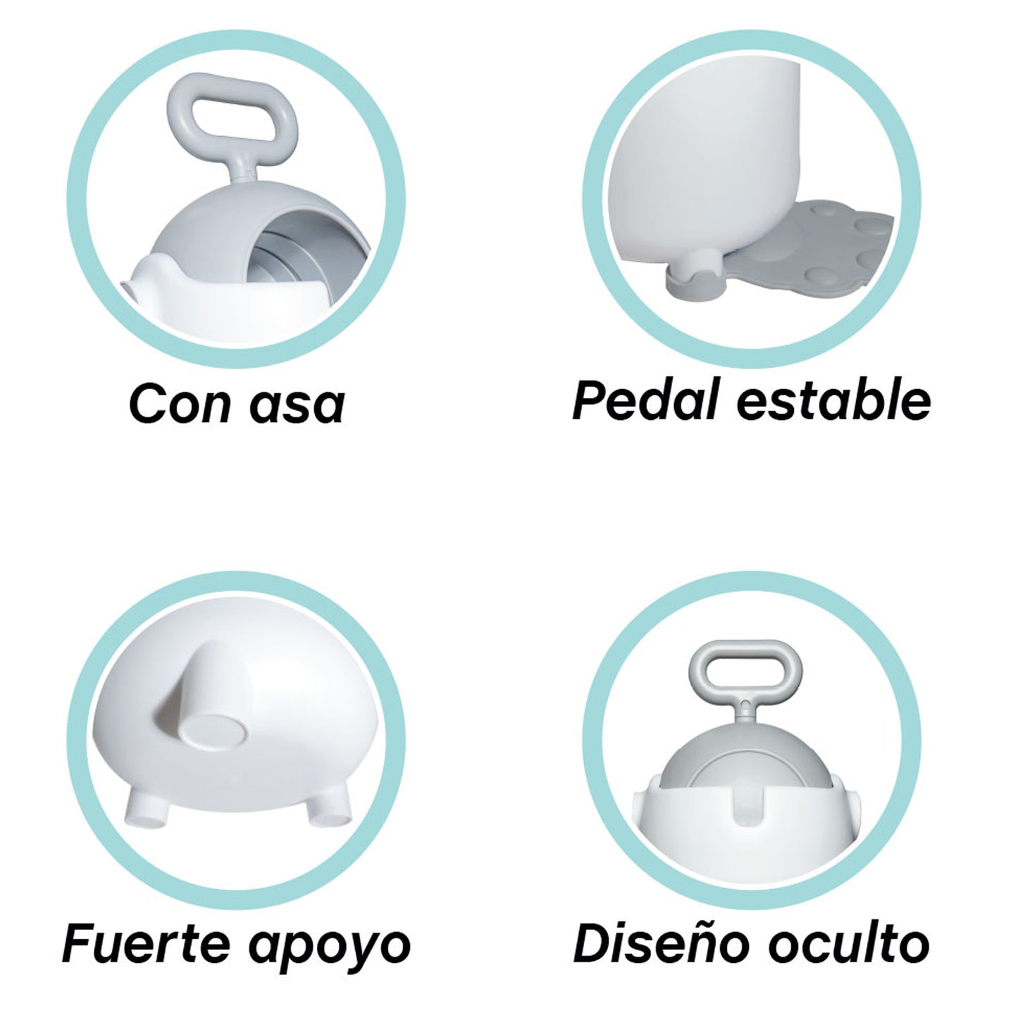 Cubo para Pañales con Sistema Antiolor NAPI de Olmitos