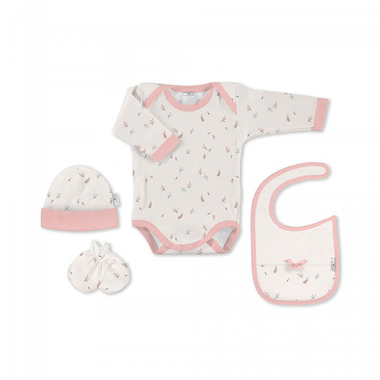 Set Regalo Body 4 Pcs Flores Botanico de Don Algodon