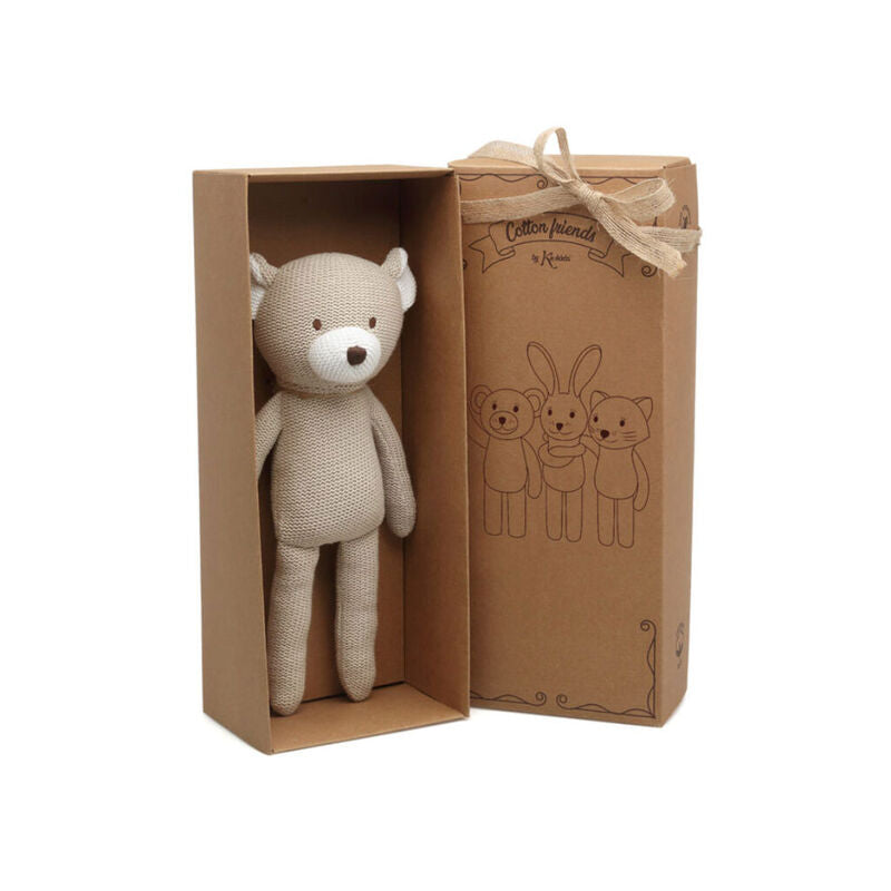 Peluche oso patilargo algodón de Kiokids