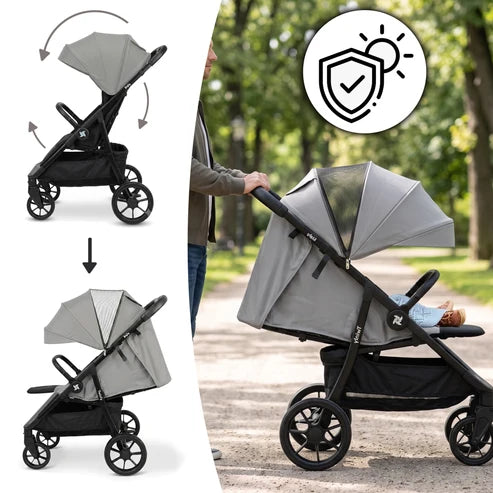 Silla de Paseo BIGLY - Ligera, Ajustable, hasta 22 kg de Twinly