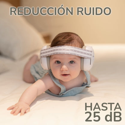 Olmitos - Cascos antiruido 2 en 1