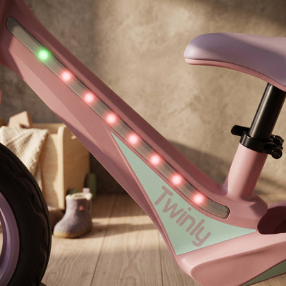 Bicicleta sin Pedales con Luces, 3-7 Años, Ligera, hasta 35kg VOLTY de Twinly