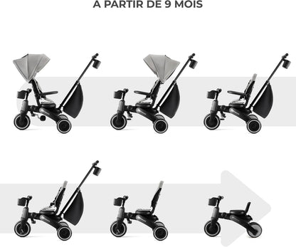 Triciclo Evolutivo 5 en 1 Jazz2 de Kinderkraft