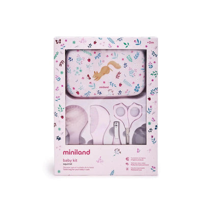Kit higiene para bebés baby kit squirrel Miniland