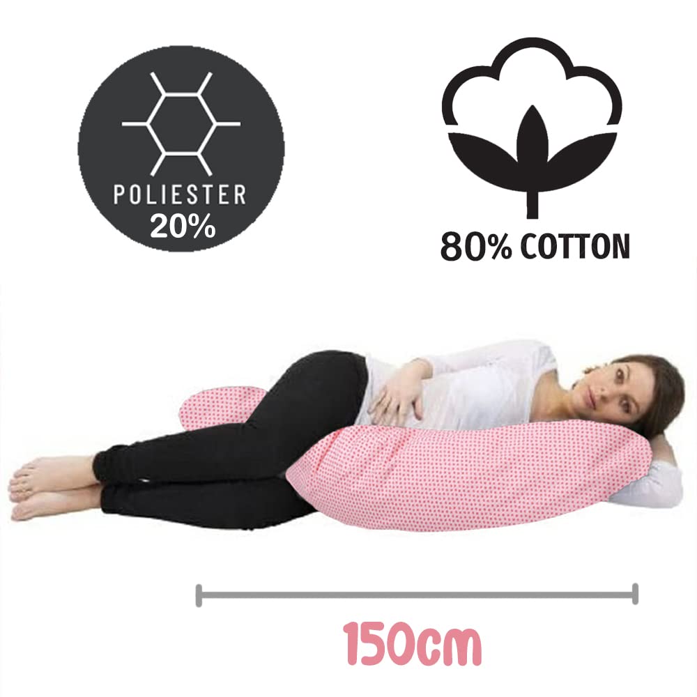 Cojin Maternal 150cm Love Fr de Pirulos