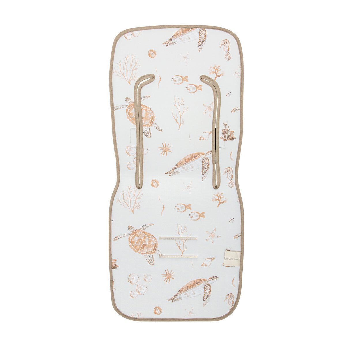 Colchoneta silla paseo estampada Ocean de Bimbidreams