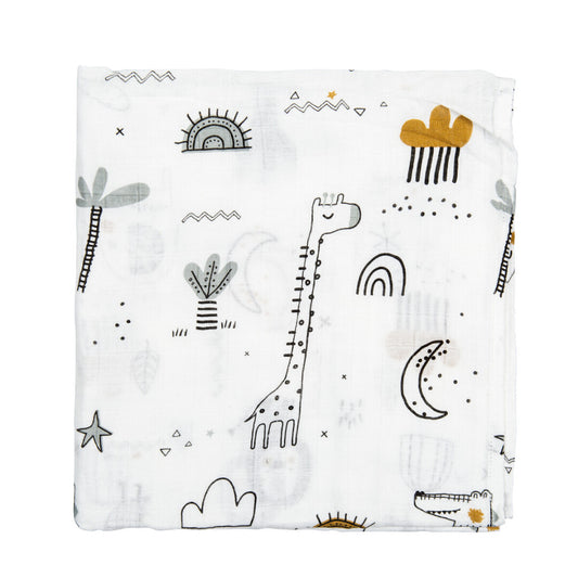 Muselina bambú Jungla de Bimbidreams