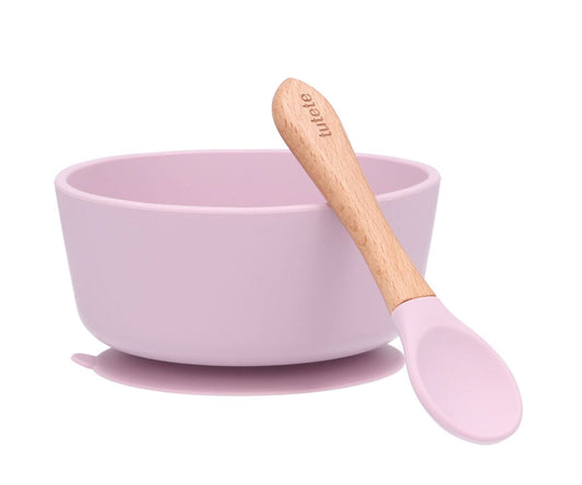 Bol con Ventosa + Cuchara Silicona de Tutete