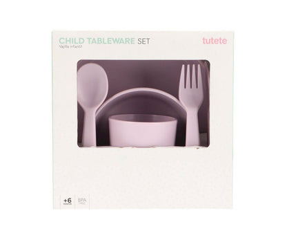 Set de vajilla infantil de Tutete