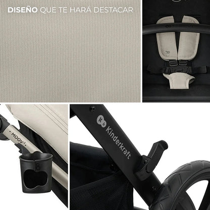 Carrito de bebé 3en1 MOOV 2
