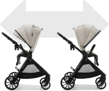 Carrito Bebé 3 en 1 hasta 22 kg VESTO 2, Portabebés MINK PRO de Kinderkaft