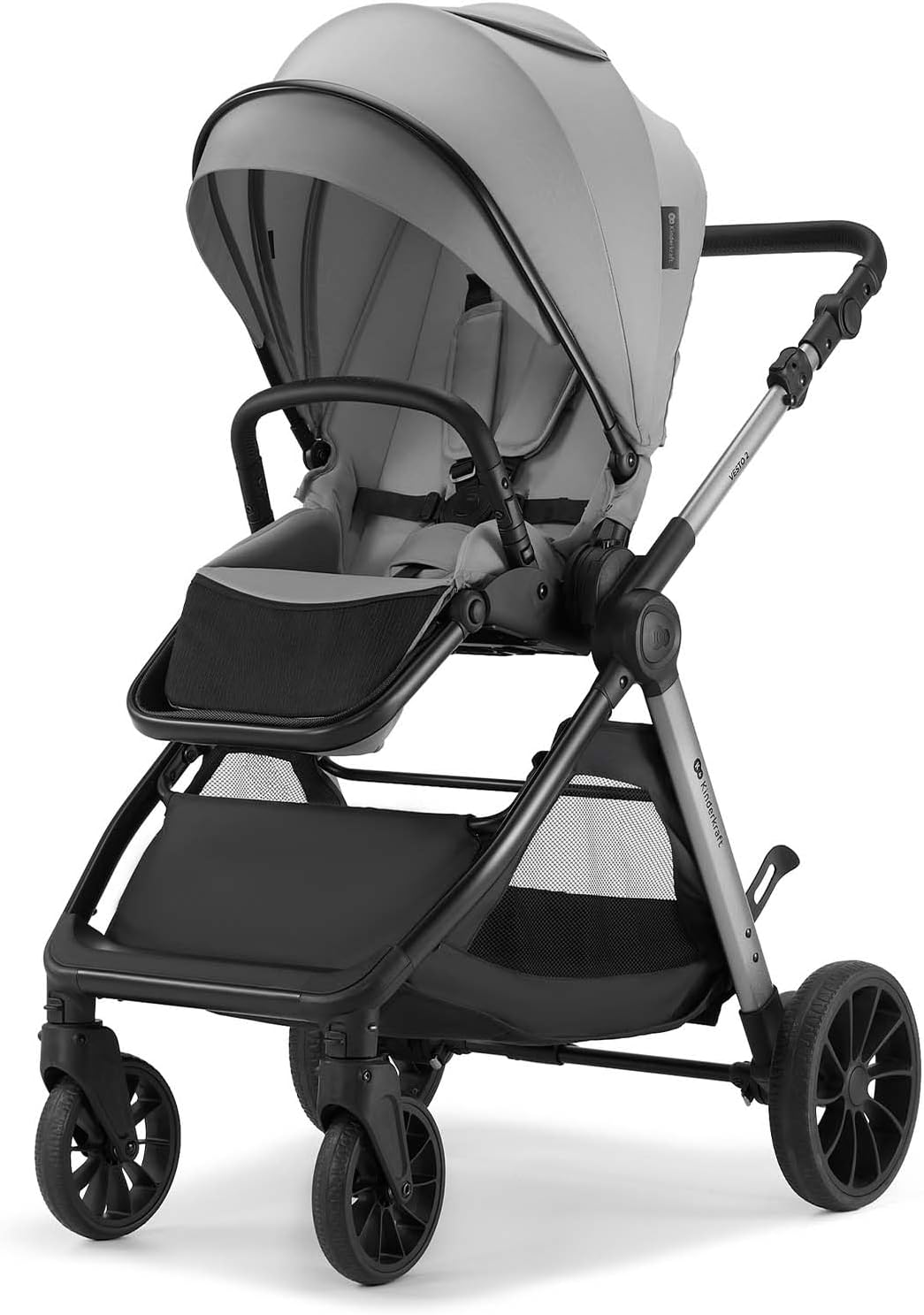 Carrito Bebé 3 en 1 hasta 22 kg VESTO 2, Portabebés MINK PRO de Kinderkaft