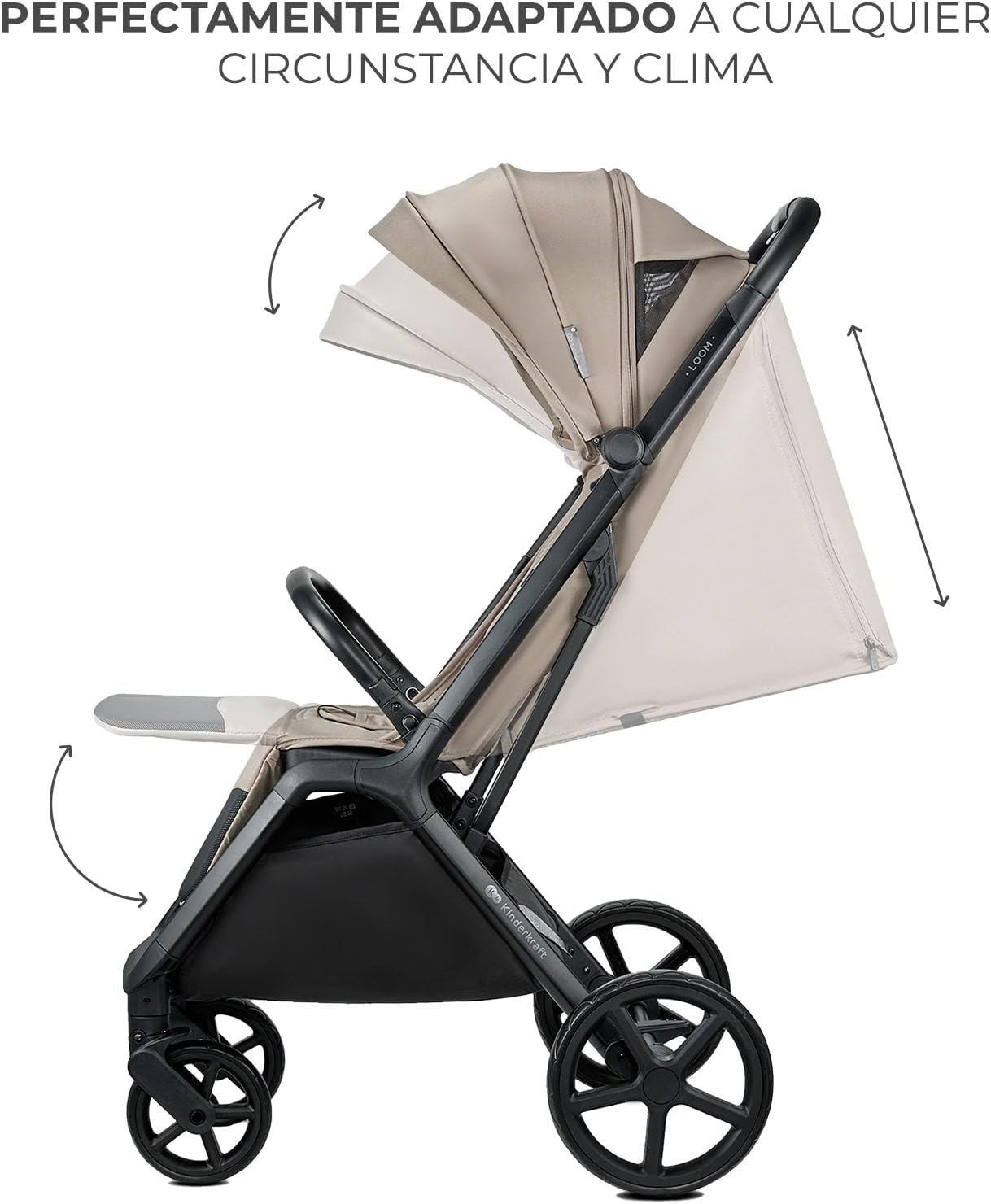 Silla de Paseo LOOM hasta 27Kg de Kinderkraft