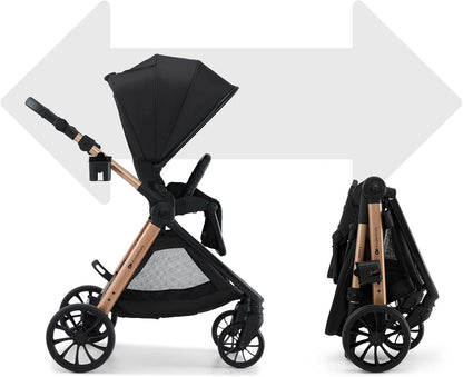 Carrito Bebé 3 en 1 hasta 22 kg VESTO 2, Portabebés MINK PRO de Kinderkaft