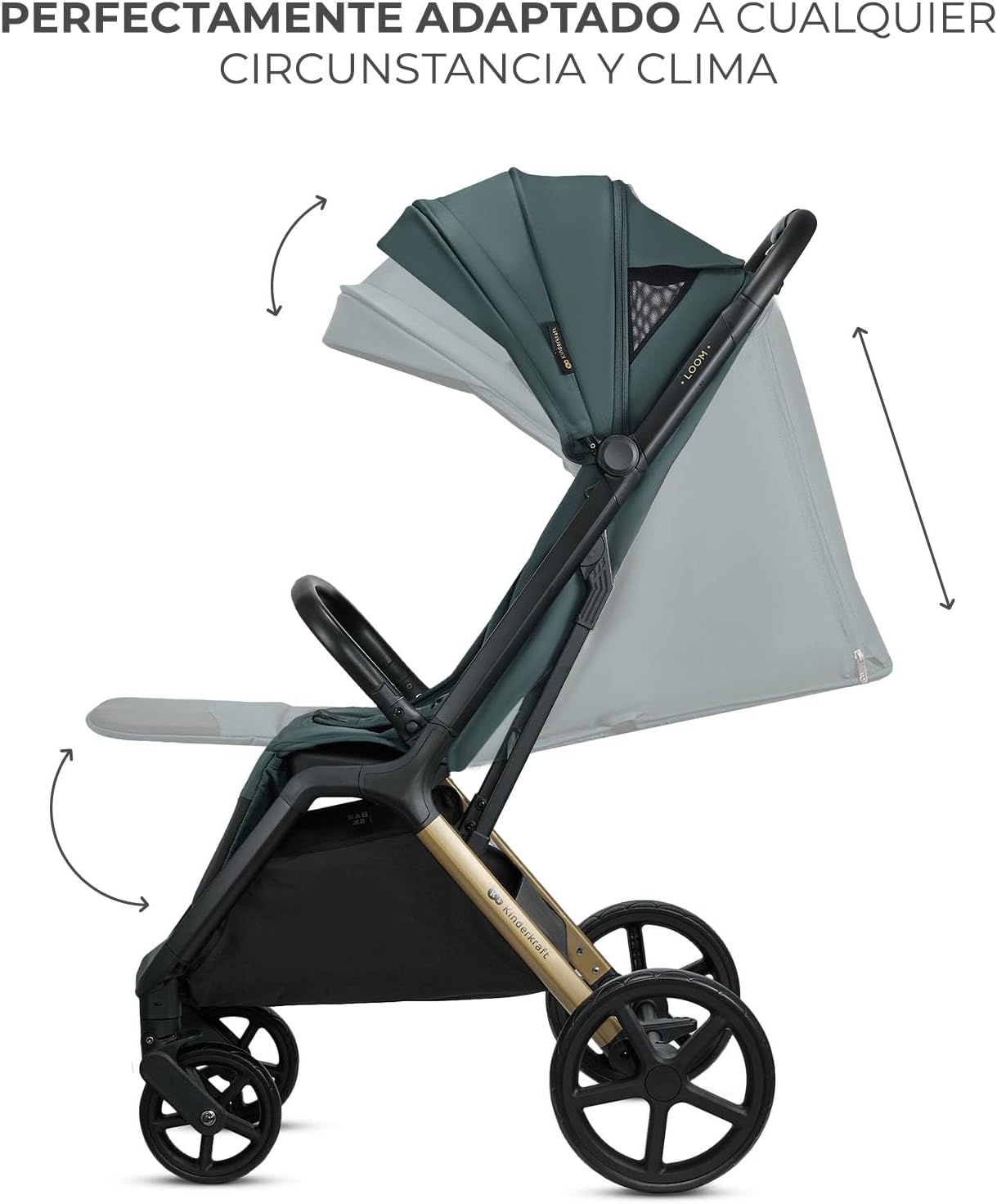 Silla de Paseo LOOM hasta 27Kg de Kinderkraft