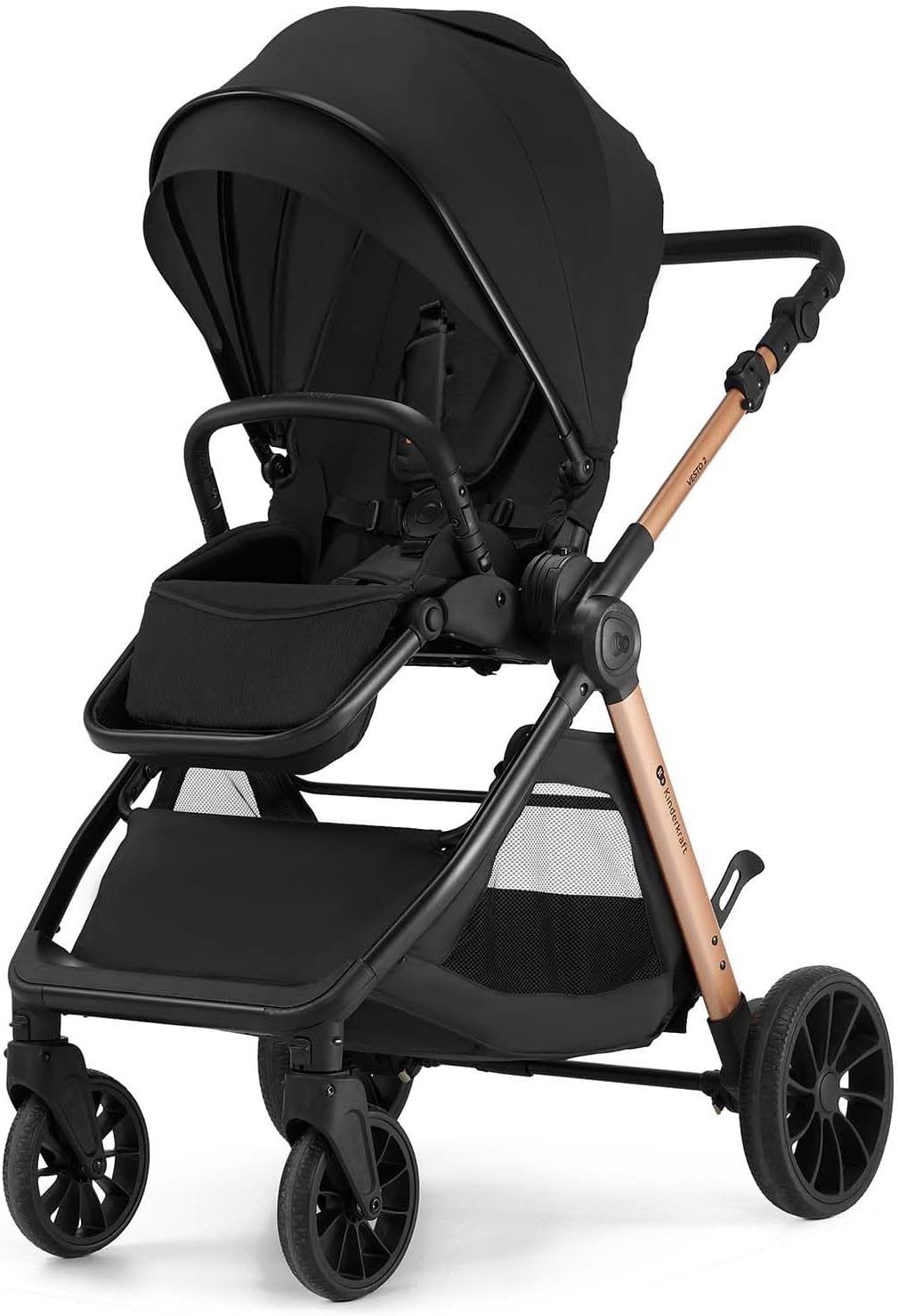 Carrito Bebé 3 en 1 hasta 22 kg VESTO 2, Portabebés MINK PRO de Kinderkaft