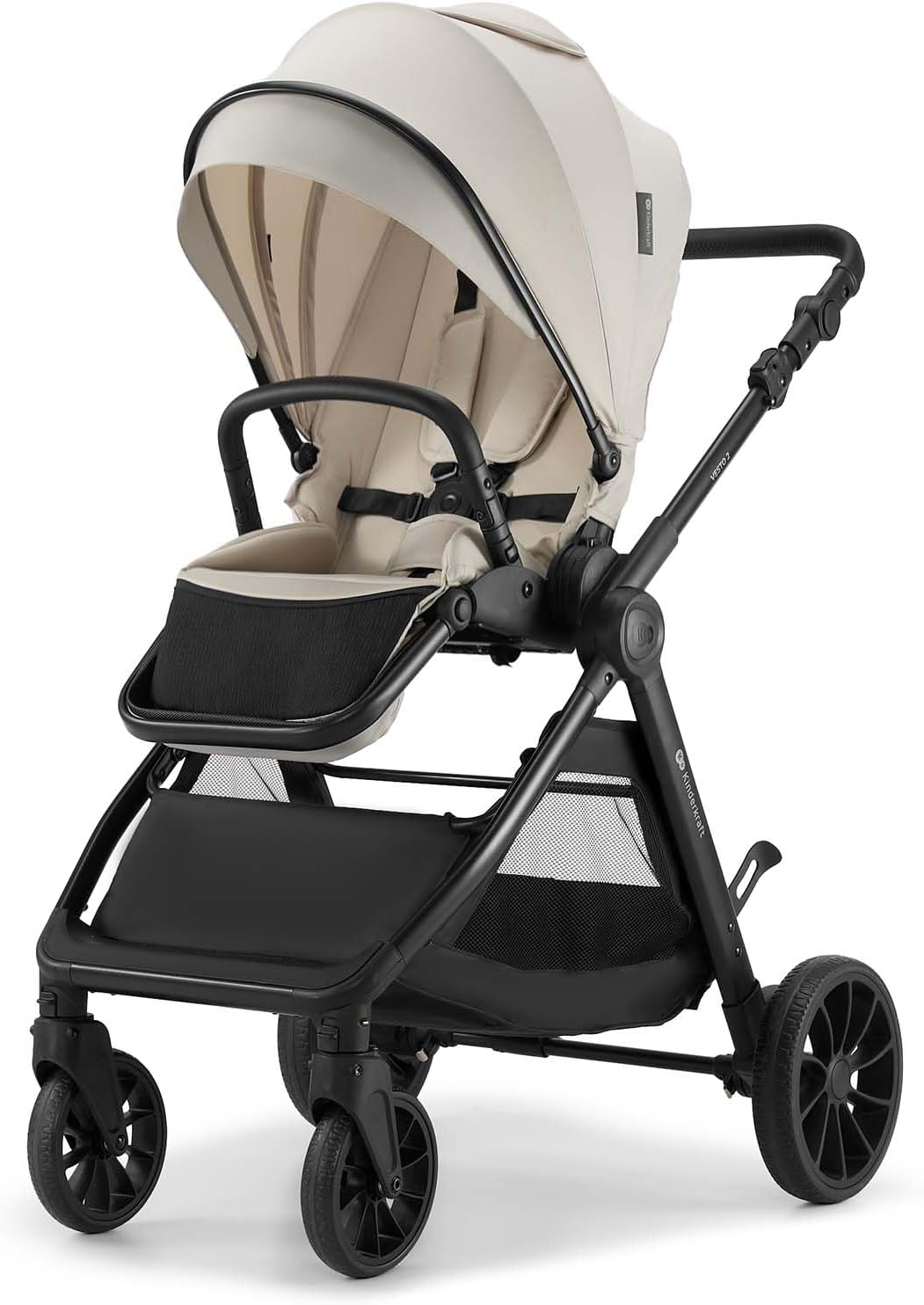 Carrito Bebé 3 en 1 hasta 22 kg VESTO 2, Portabebés MINK PRO de Kinderkaft