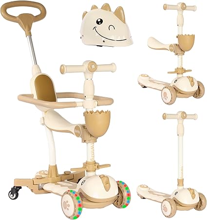 Patinete evolutivo 3 en 1 DINLY con Casco de Twinly